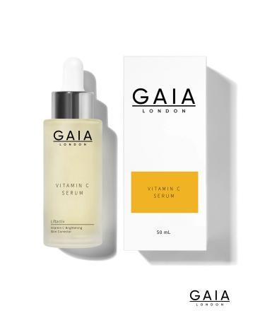Gaia London Brightening Revitalizing and Brightening Tone-Equalizing Vitamin C Serum 50ml - Buy Online on GoSupps.com
