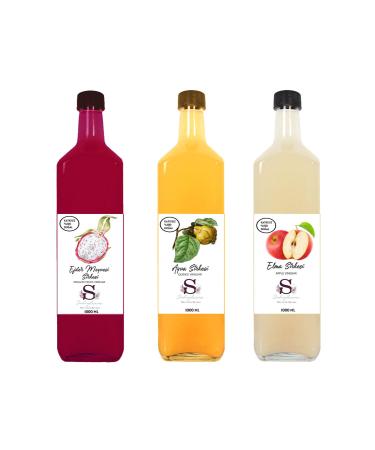 Suheylaana Natural Dragon Fruit Quince and Apple Vinegar 1000 Ml