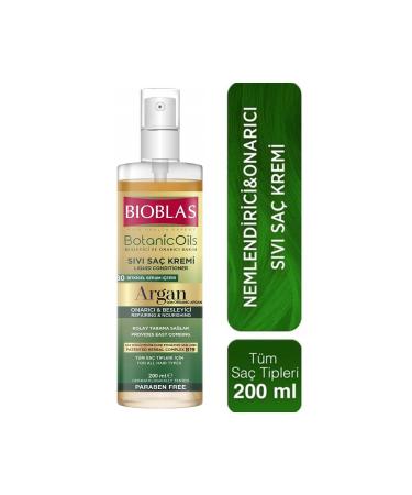 Bioblas Argan Oil Liquid Hair Conditioner 200 Ml + Restorex Healthy Growth Effective Liquid Hair Conditioner 200 Ml - Buy Online on GoSupps.com