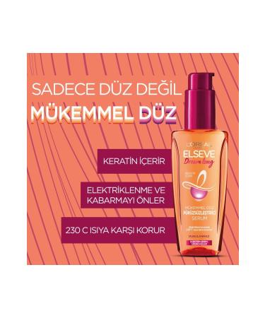 Elseve L'or al Paris Dream Long Perfectly Straight Smoothing Serum - Buy Online on GoSupps.com