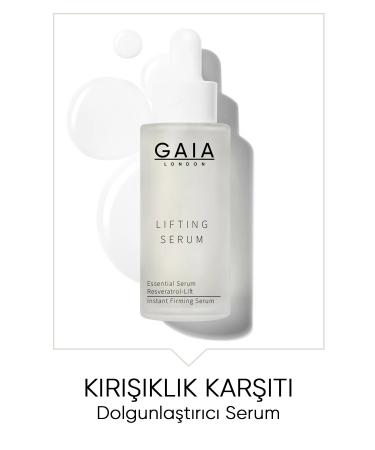 Gaia London Anti-Aging and Anti-Wrinkle Plumping Lifting Serum 50ml.