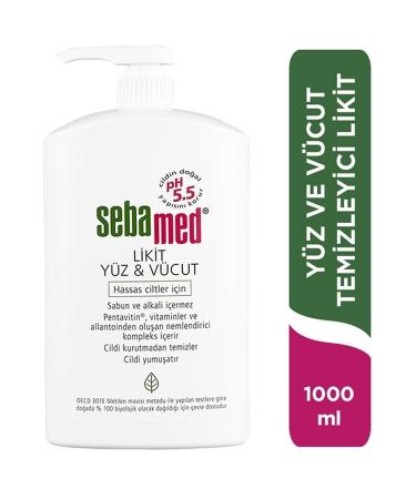 Sebamed Ruya Liquid Face & Body Cleansing Gel 1000ml
