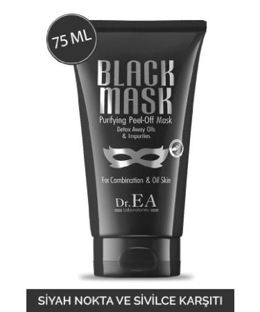 Dr. EA Laboratories Peelable Black Mask - Anti-Blackheads and Acne 75ml