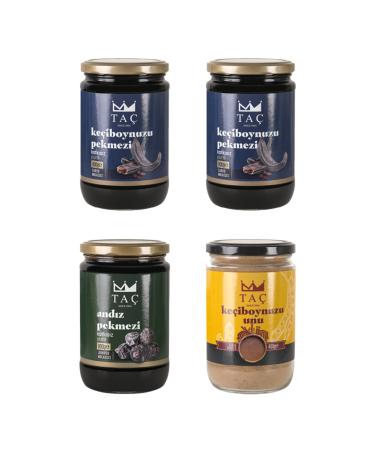 Ta Carob Molasses 2 X 800g + And z Molasses 800g + Carob Flour 400g