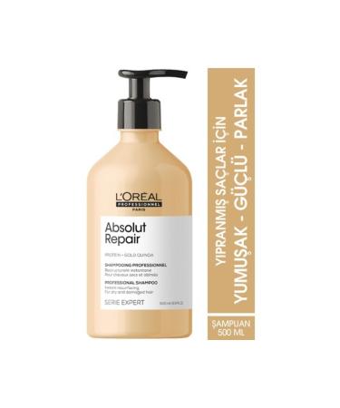 L'Oreal Paris L'Oreal Professionnel Serie Expert Absolut Repair Damaged Hair Repair Shampoo 500 Ml