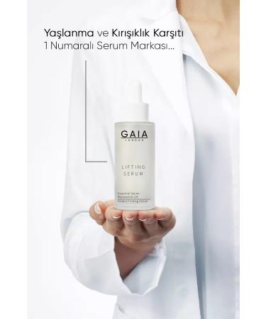 Gaia London Anti-Aging and Anti-Wrinkle Plumping Lifting Serum 50ml. - Buy Online on GoSupps.com