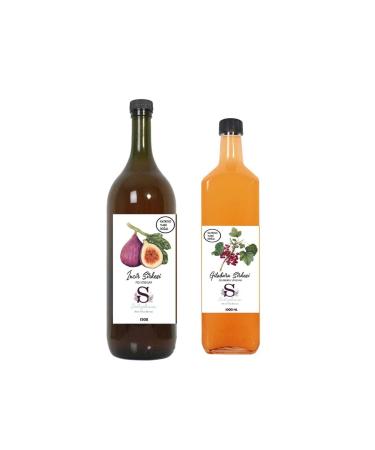 Suheylaana Natural Fig Vinegar 1500 ml and Natural Gilaburu Vinegar 1000 ml