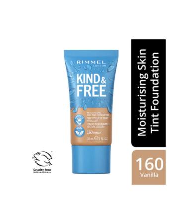 Rimmel London Kind Free Foundation Natural Beige No: 160