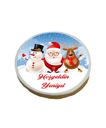 Pasta9 Christmas Cookies Edible Special Picture 15 Pieces