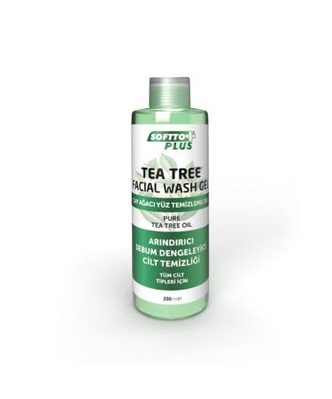 Softo Plus Tea Tree Facial Cleansing Gel