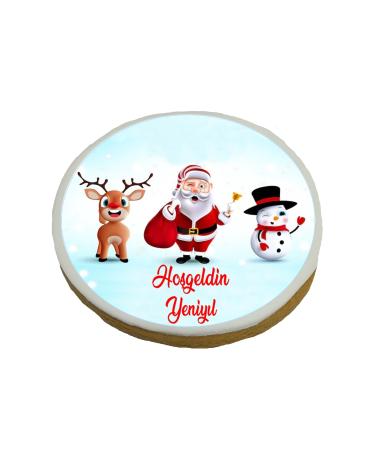 Pasta9 Christmas Cookies Edible Special Picture 15 Pieces