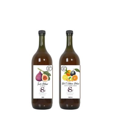 Suheylaana Natural Fig Vinegar 1500 Ml And Natural Vitamin C Vinegar 1500 Ml