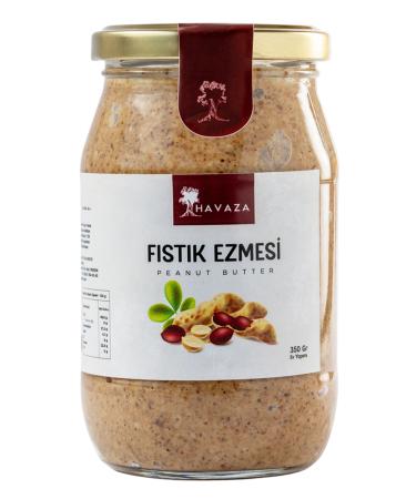 Havaza Sugar-Free Homemade Natural Peanut Butter 350 gr