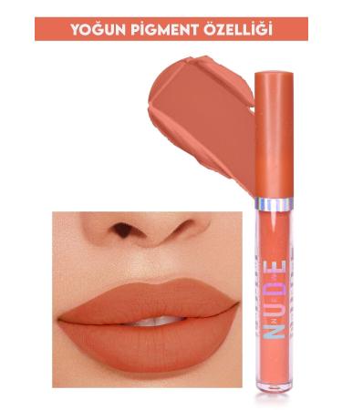 IMAN OF NOBLE 8-Pack New Nude Oval Packaging Coffee Tones Matte Liquid Lipstick - Buy Online on GoSupps.com