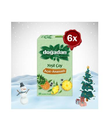 Do adan New Year Package Green Tea A a Pineapple Cup Tea Bag X 6