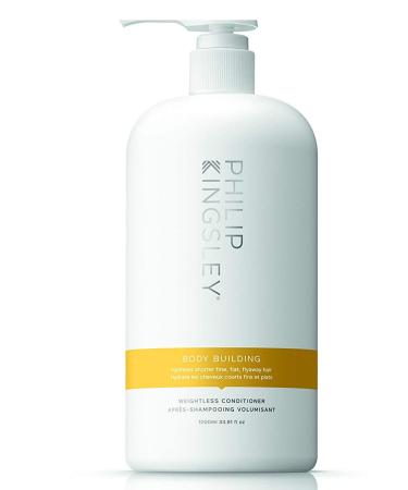 PHILIP KINGSLEY Body Building Conditioner - Volumizing Strengthening Conditioner for Fine Straight Hair 1000 ml