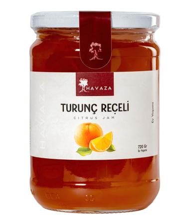 Havaza Orange Jam - 720 Gr. (HOME MADE TRADITIONAL)