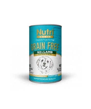 Nutri Canine Nutri Canine Lamb and Potato Grain Free Puppy Canned Food 400gr