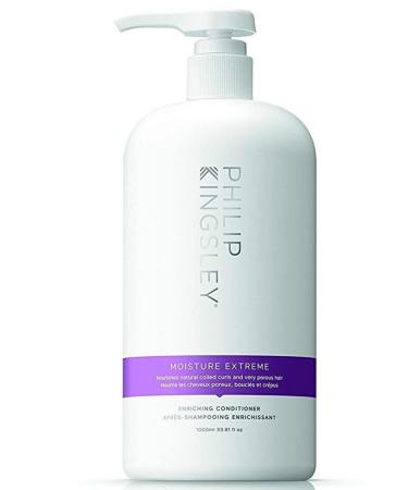 PHILIP KINGSLEY Moisture Extreme Conditioner - Extra Intensive Moisture Conditioner for Frizzy Dry Hair 1000ml