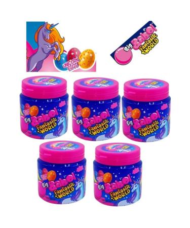 Big Babol Fantastic World Unicorn Eggs_5 Pieces