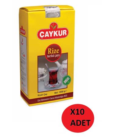 Caykur Rize Tourist 1000 Gr X 10 Pieces