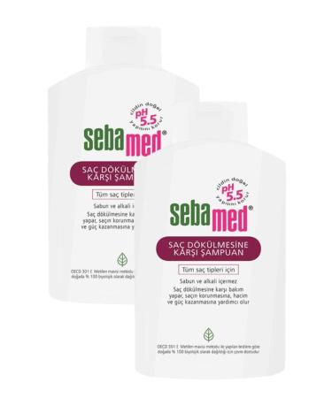 Sebamed Anti Hair Loss Shampoo 400ml X2