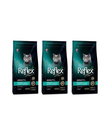 Reflex Urinary Chicken Dry Cat Food 1.5 Kg 3 Pieces