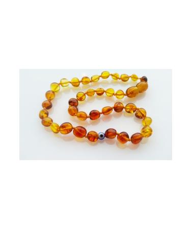 Original Baltic Drop Amber Tooth Necklace with Certificate in Your Name Tesbihci Efendi