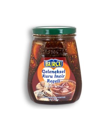 BURCU Dried Fig Jam 1.85 Kg Jar