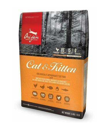 Orijen Kitten Grain-Free Chicken Kitten and Adult Cat Food 1.8 Kg