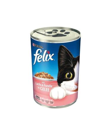 Enforsen Felix Canned Cat Food with Salmon and Trout 400 Gr