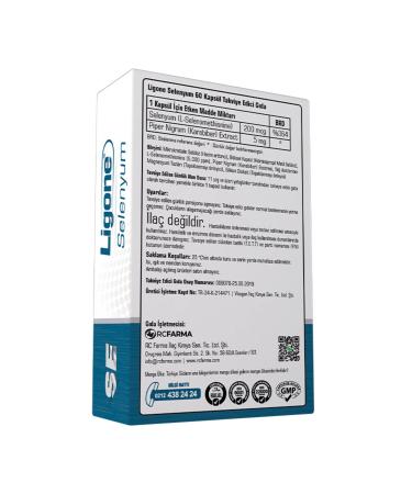 Ligone Selenium 60 Capsules - Buy Online on GoSupps.com