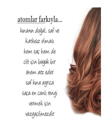 ATOMS Pure Henna 1000gr - Buy Online on GoSupps.com