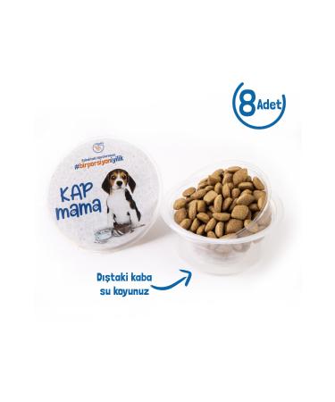 Chunky Cup Food Dog Friendship Food 90 gr (8-PIECE ADVANTAGEOUS PACK)