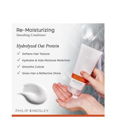 PHILIP KINGSLEY Re-moisturizing Conditioner - Intensive Moisturizing Conditioner for Curly Wavy Dry Hair 200 ml - Buy Online on GoSupps.com