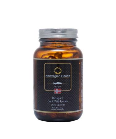 Norwegian Health Omega 3 Fish Oil Capsule Form (60 Capsules) X 2 Pieces - Buy Online on GoSupps.com