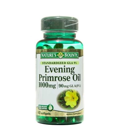 Natures Bounty Evening Primrose Oil 1000 mg 60 Capsules