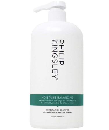 PHILIP KINGSLEY Moisture Balancing Shampoo - Moisture Balancing Shampoo for Tired Curly Hair Prone to Dryness