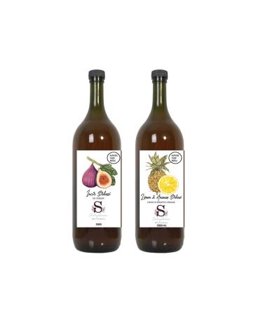 S heylaana Natural Fig and Lemon Pineapple Vinegar 1500 ml