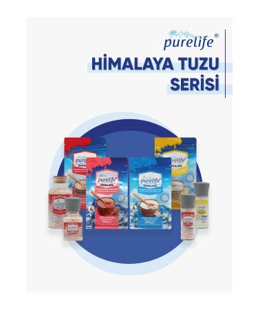 PureLife Himalayan Salt - 4-Piece Iodized Natural Salt Set - Iodized Fine Crystal Rock Salt - 4x500g (UNREFINED) - Buy Online on GoSupps.com