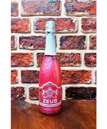 OS ZEUS Non-Alcoholic Sparkling Carbonated Drink Strawberry Flavored