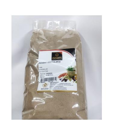 AZEM Natural Ground Rhubarb Root 100 Gr