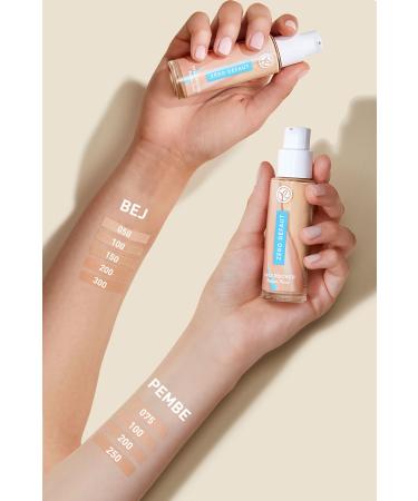 Yves Rocher Flawless Skin Foundation - Pink 100 30ml-92186 - Buy Online on GoSupps.com