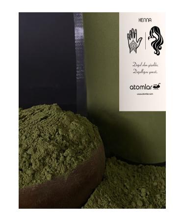 ATOMS Pure Henna 1000gr - Buy Online on GoSupps.com