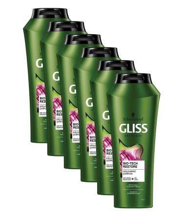 Gliss Bio-tech Strengthening Shampoo 500 ml X6 - Buy Online on GoSupps.com
