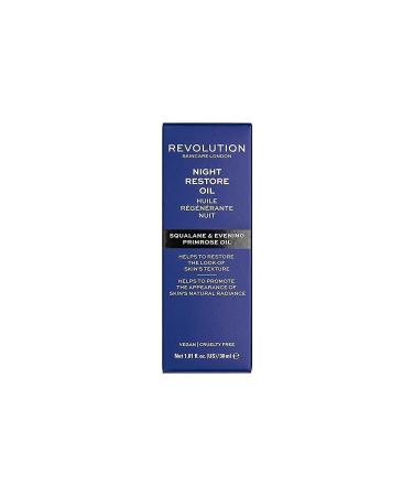 Revolution Skincare Repairing Night Oil Vegan 30 Ml 232323