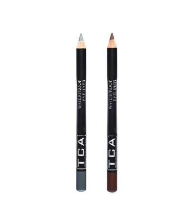 TCA Studio Make Up TCA Studio Make-up Waterproof Eye Pencil -1025-1027 2 Pieces