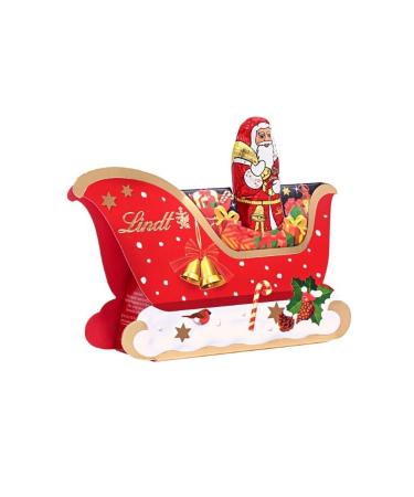 Lindt Mini Santa Im Schlitten 60 G