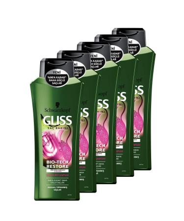 Gliss Bio-tech Strengthening Shampoo 500 ml X 5 Pcs