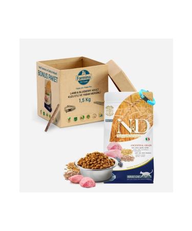 N & D Low Grain Low Grain Lamb Blueberry Cat Food 1.5 kg